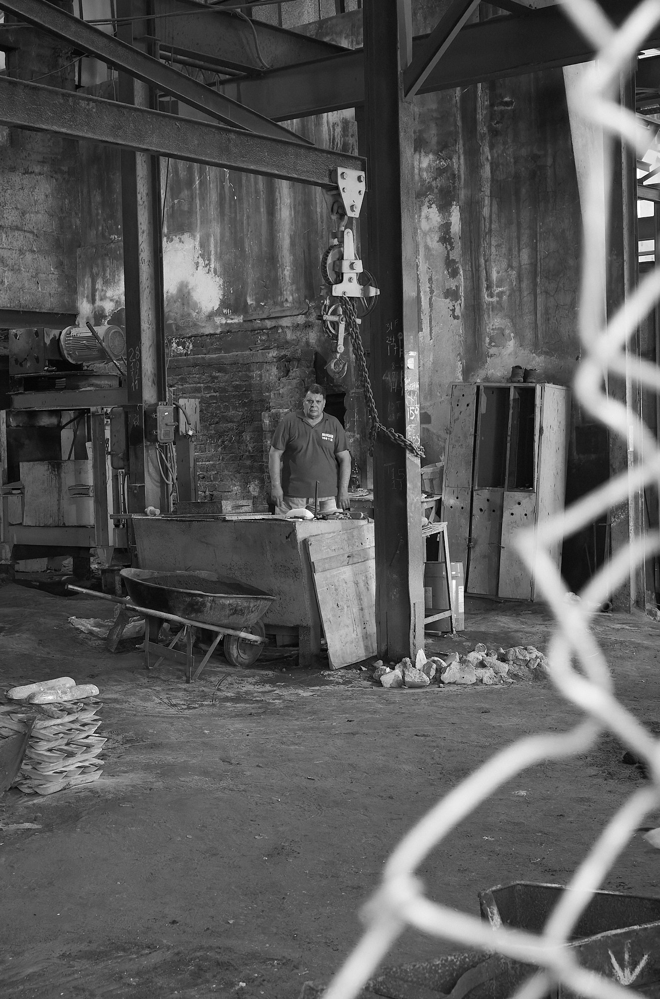 I Palacios stands in the distance — small, behind a broken fence. He’s skilled. He could leave. But he stays. Maybe the fence isn’t to keep people out — maybe it’s just enough to keep someone in.